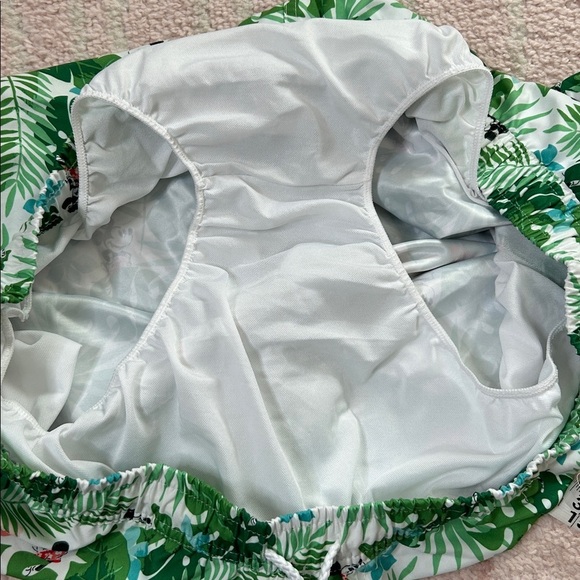 Disney Tropical Mickey Mouse Green Men's Swim Trunks Size XXL Cruise Resort - Picture 8 of 8